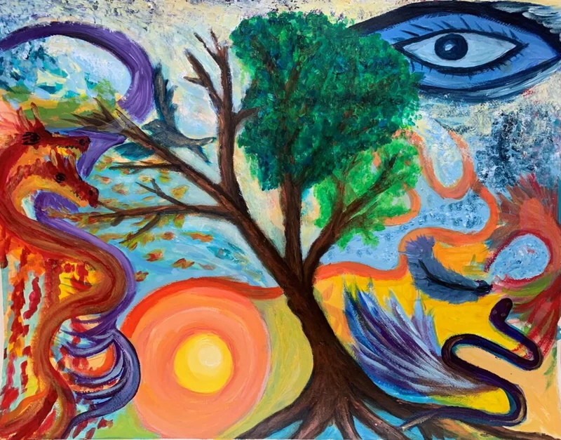 intuïtief tekenen en schilderen